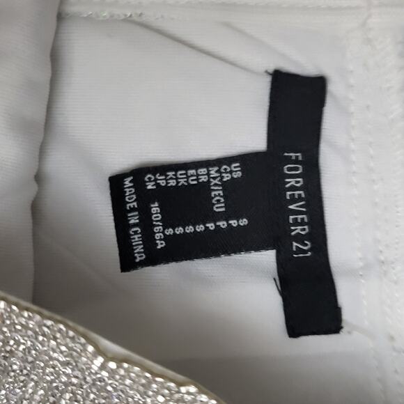 Forever21 Sequin Mini Skirt SMALL NWt - Picture 2 of 4